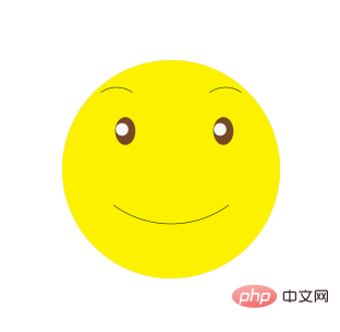 如何使用canvas畫一個微笑的表情（代碼示例）