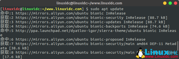 在Ubuntu 18.04 Linux上安裝和使用Wireshark