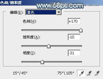 PS調(diào)出河邊美女夢(mèng)幻藍(lán)色效果
