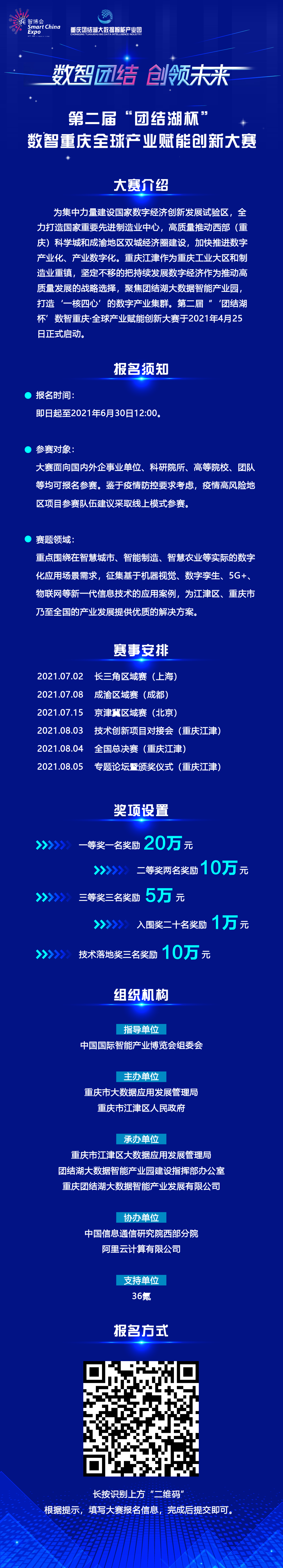 數字經濟重塑產業生態，第二屆“團結湖杯”數智重慶·全球產業賦能創新大賽”招募中