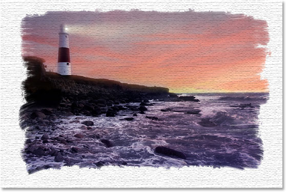 PS畫邊照片邊框效果