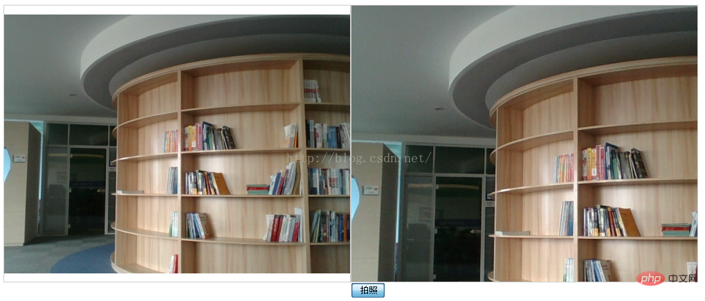 html5實現調用攝像頭并拍照功能