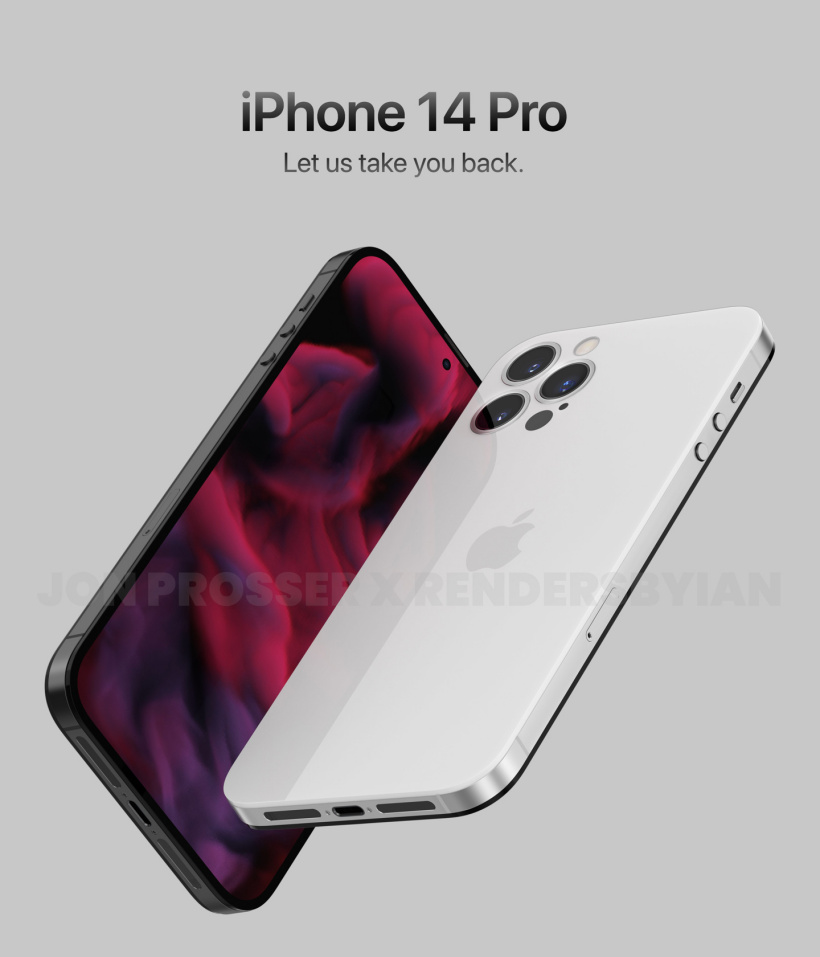 Gurman:蘋果 iPhone 14/Pro 將迎來從頭到尾的新設計