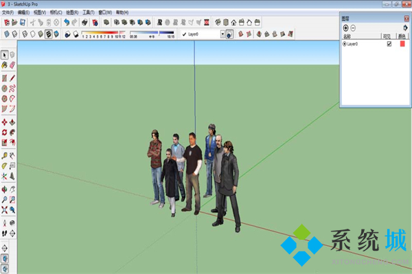 SketchUp圖層在哪里 SketchUp圖層管理工具介紹
