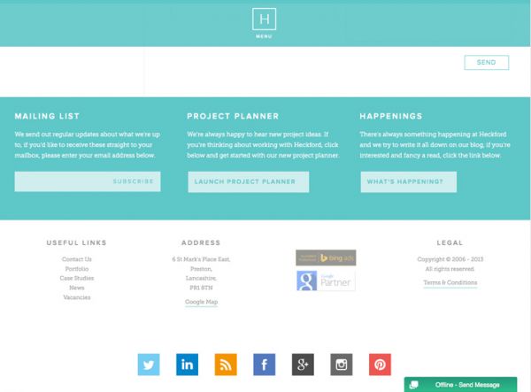 如何設計好網站頁腳呢?網頁頁腳的幾個設計建議