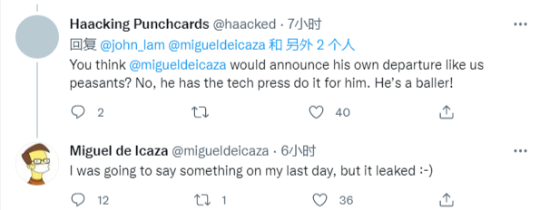 Xamarin 聯合創始人 Miguel de Icaza 已經離開微軟