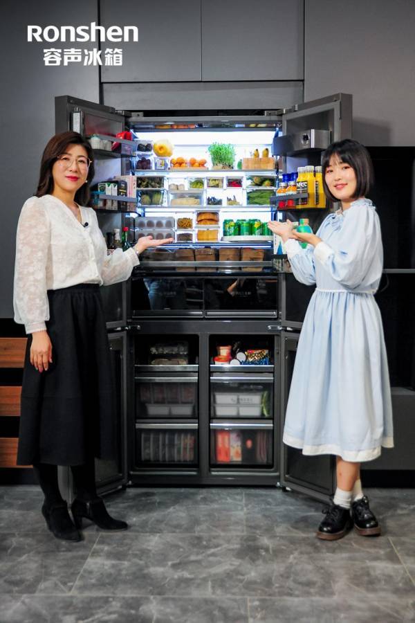 網紅買菜小姐姐空降直播間，見證容聲冰箱如何能“裝”