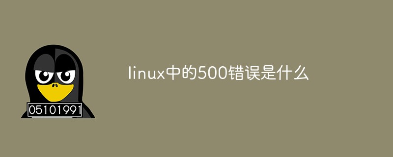 linux中的500錯誤是什么