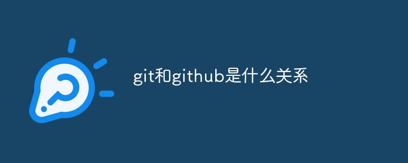 git和github是什么關系