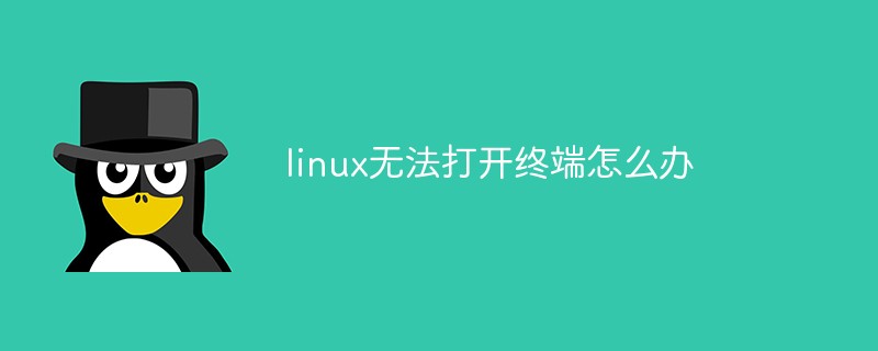 linux無法打開終端怎么辦