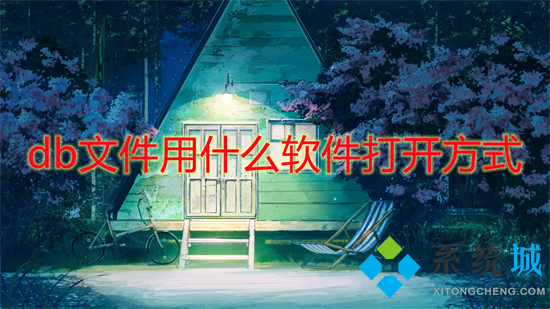 db文件用什么軟件打開方式 怎么打開db文件