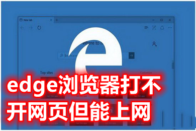 edge瀏覽器打不開網頁但能上網 為什么edge瀏覽器打不開網頁